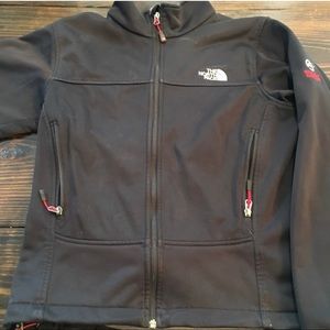 North Face Summit Series Black and Gray Jacket